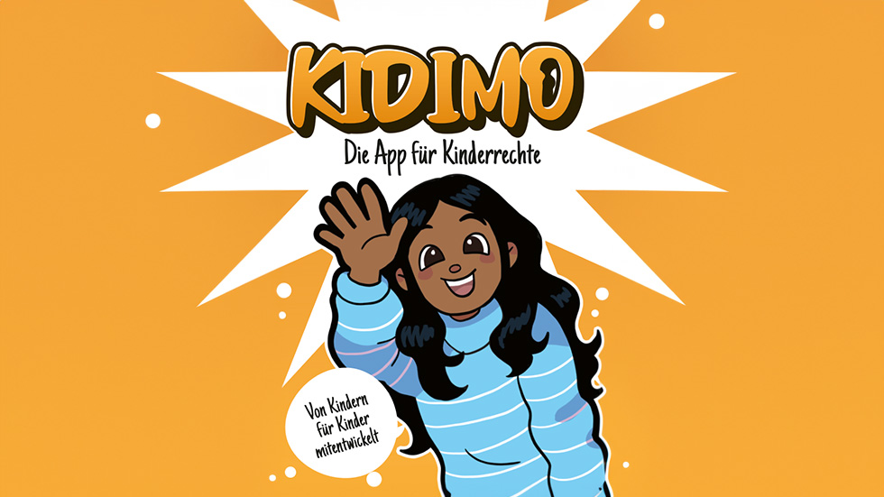 KIDIMO, die neue Kinderrechte-App, ist ab sofort verfügbar!